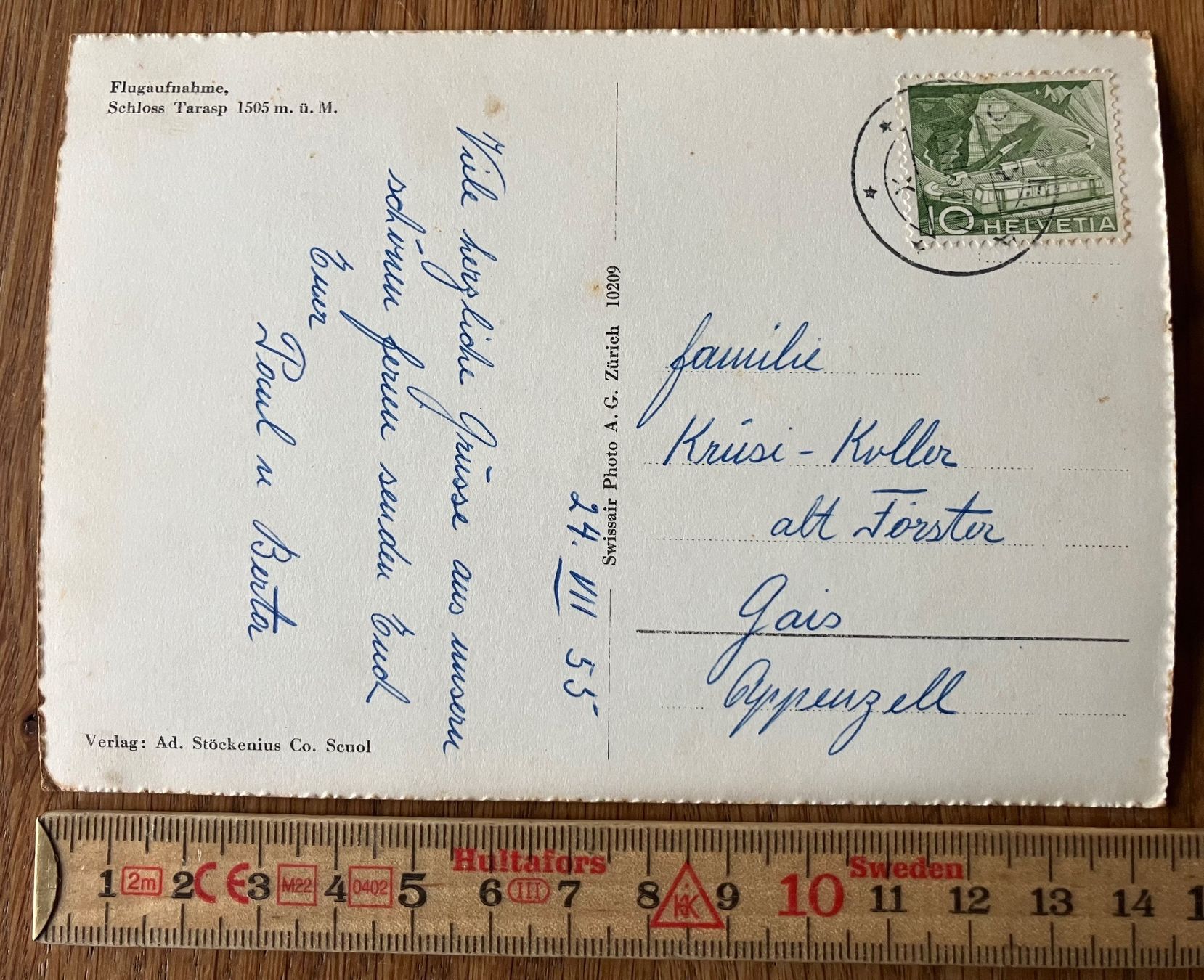 Cartoline postali: Ansichtskarte Graubünden – Usato da Waldstatt venduto da breitaxt 1