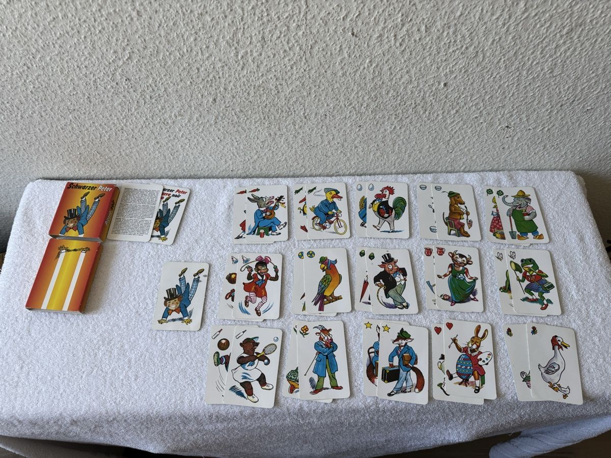 Spiele: Schwarz Peter Kartenspiel – Gebraucht aus Lenzburg von Meister_k