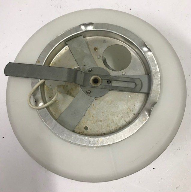 Lampadari & plafoniere: weisse Decken- oder Wandlampe aus Opalglass – Usato da Zürich venduto da gigimai67 4