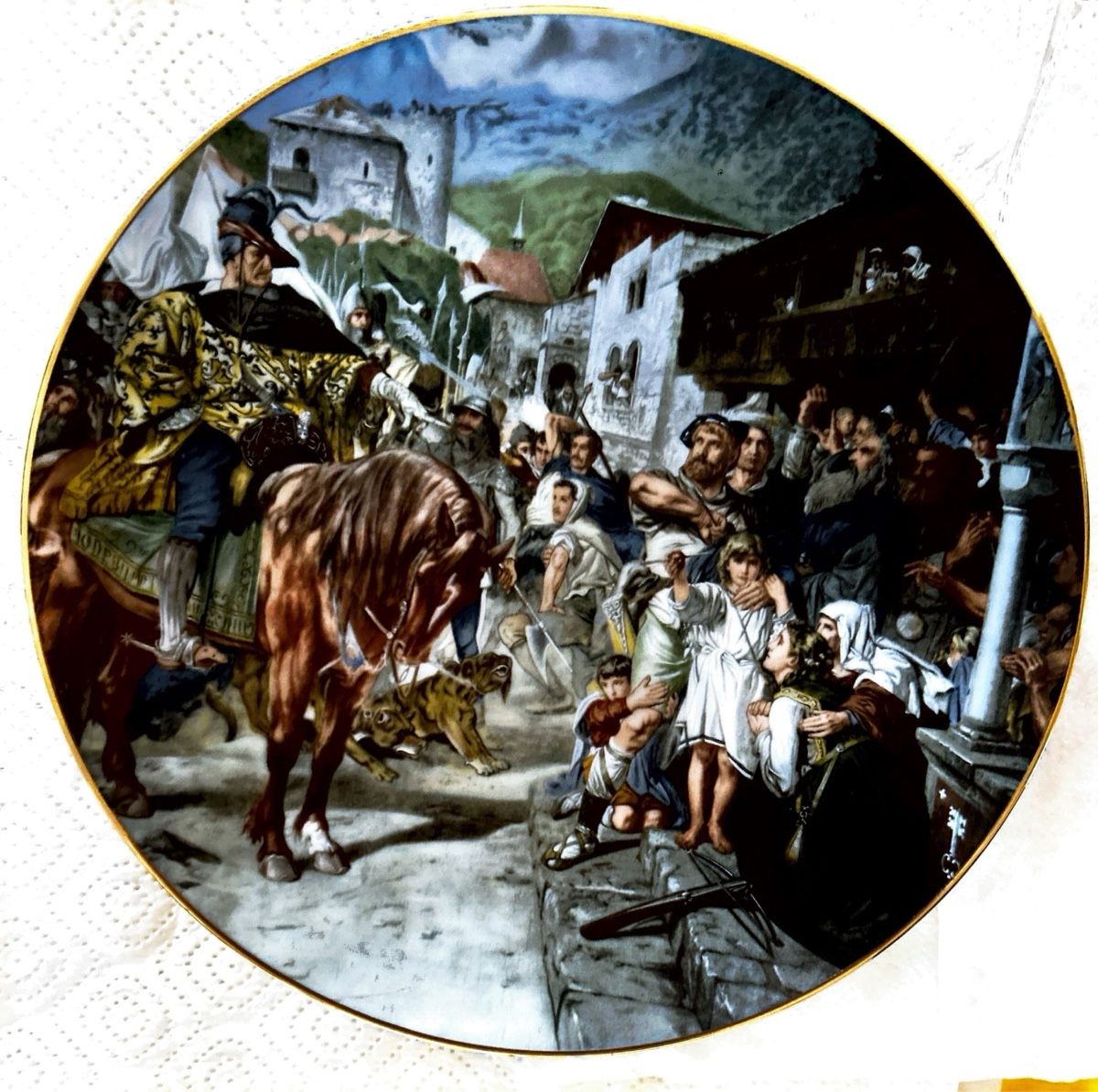 Tutte le decorazioni: Schmuckteller 700 Jahre Schweiz – Usato da Basel venduto da stiefeli63 2