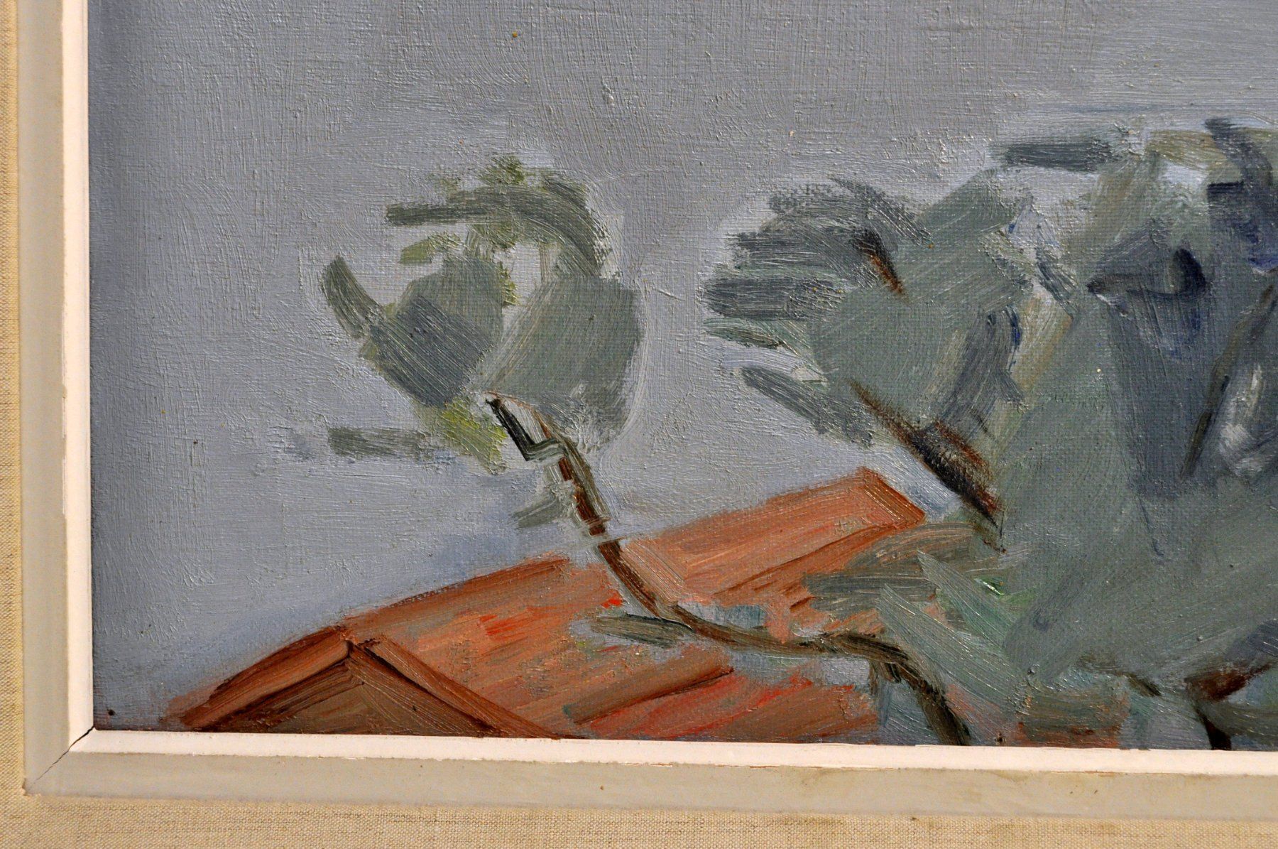 Dipinti: Tableau signé P. Eug Bouvier (Pierre Eugène Bouvier ?) 1946 – Usato da Neuchâtel venduto da Neuchatel 5