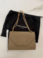 Sac Saint Laurent Cassandra beige, chaîne dorée! 52