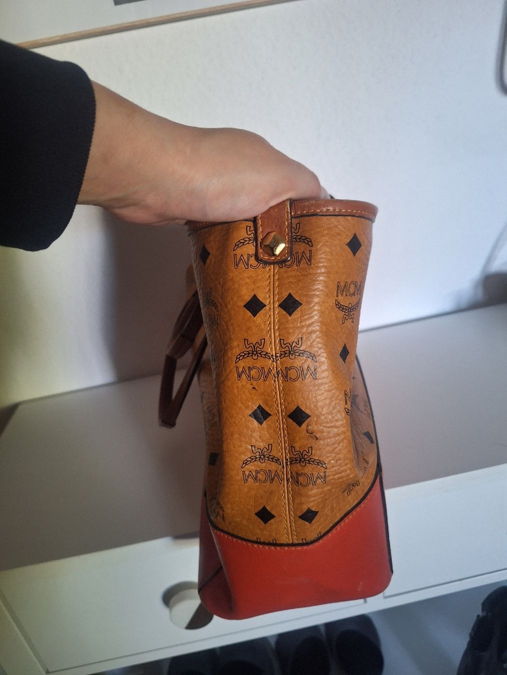 Mcm Sacs femmes: MCM Shopper Cognac – D'occasion à Basel par Ellafix 3