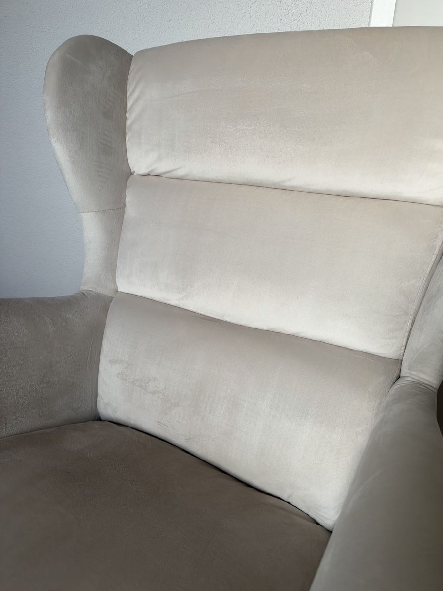 Poltrone: Ohrensessel Cremeweiss – Usato da Rubigen venduto da Welle01 5
