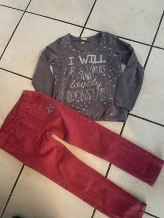 S.Oliver Set Gr. 116, Shirt und Hosen für kleine Stars!