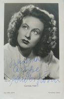 Carola Höhn (1910-2005) Schauspielerin - Autogramm