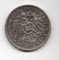 (1145) Preussen, 5 Mark, 1907 A, vz