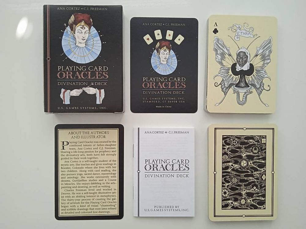 Playing Card Oracles + PDF-Begleitbuch deutsch (nicht Tarot) (Neu ...