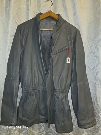 Vintage-Echtleder Jacke, Grösse M, Übergangsjacke!