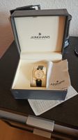 14 Karat Gold, Junghans Vintage Date ca.35mm, läuft 1A,585er