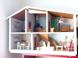 Puppenstube möbiliert