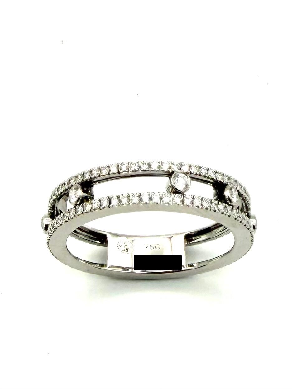 Messika Ringe: MESSIKA. Bague "Fine Move Romane Pavée", bague diamants – Gebraucht aus Renens VD von Diademe.sarl
