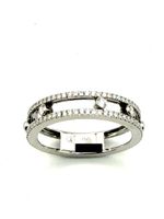MESSIKA. Bague "Fine Move Romane Pavée", bague diamants
