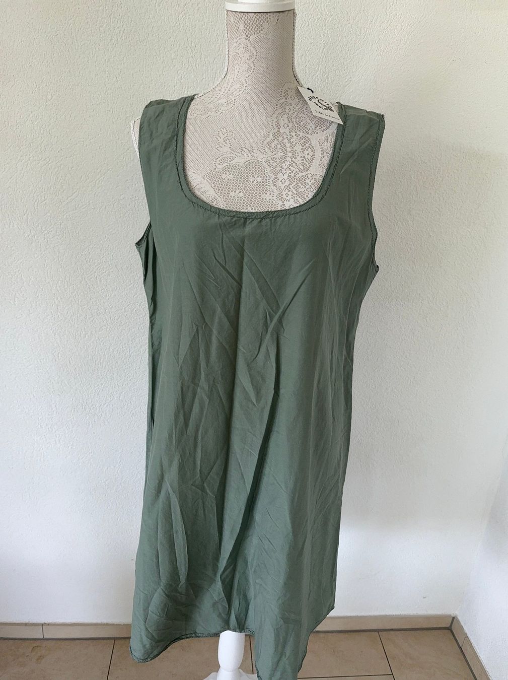 Vestiti: Neu "Prächtig Berlin"  Kleid Gr. 42 Baumwolle Seide – Nuovo (secondo la descrizione) da Kirchdorf AG venduto da coco123 2