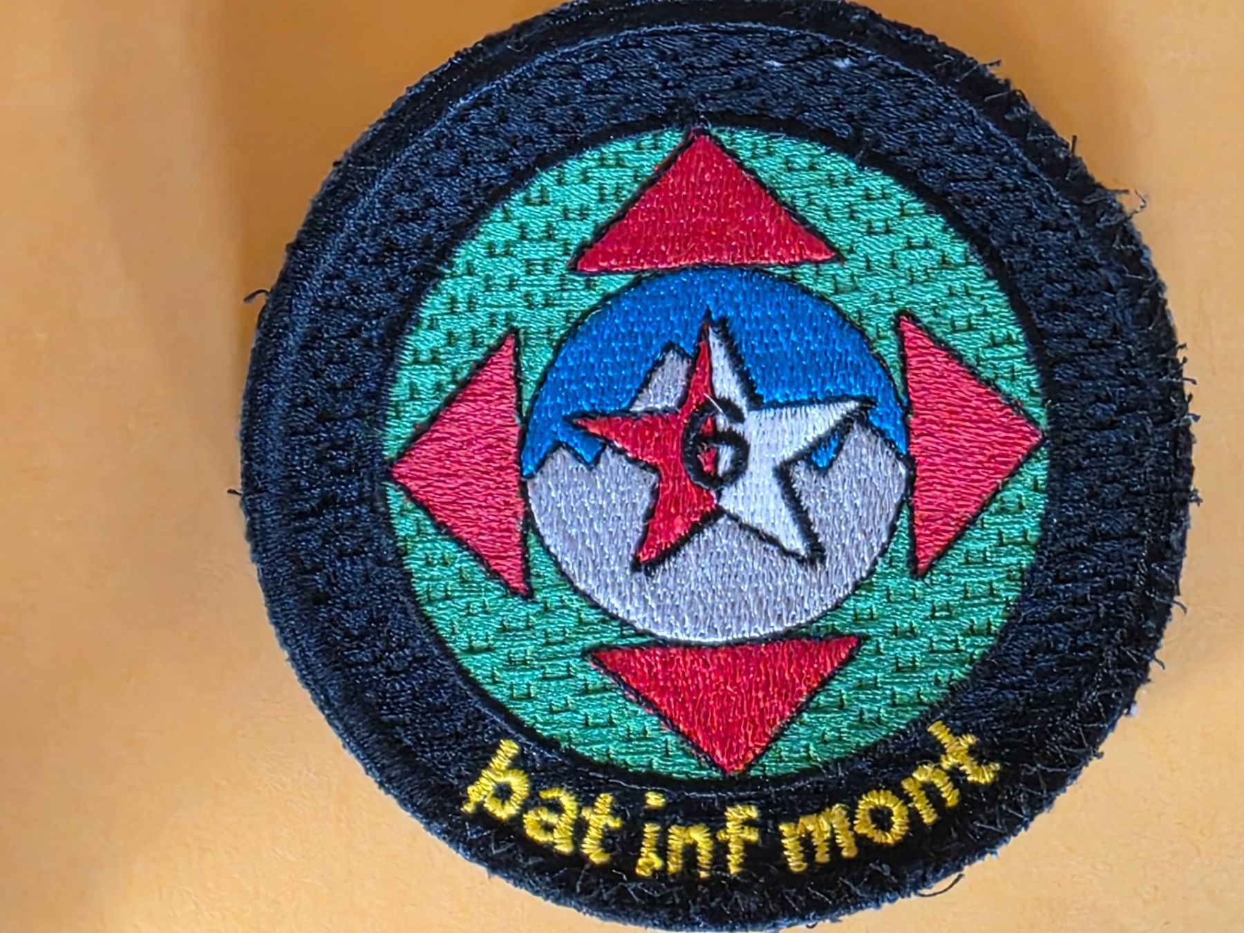 Originale Bat Inf Mont 6 Abzeichen Patch.Stabs kp (Gebraucht) in Nyon ...