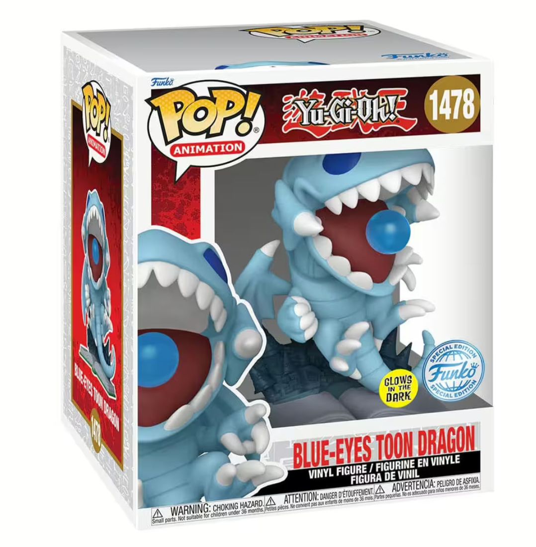 Funko Statuette: Funko Blue Eyes toon Dragon Super Sized 1478 – Nuovo e nell'imballaggio originale da Ringgenberg BE venduto da gemkeeper