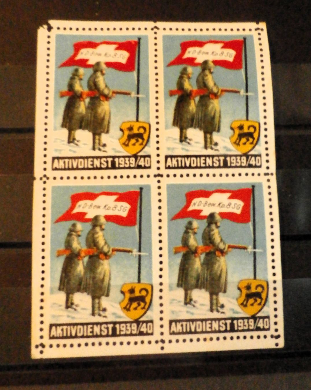 Tutti i francobolli: CH Soldatenmarken – Nuovo (secondo la descrizione) da Kehrsatz venduto da Bernherb2