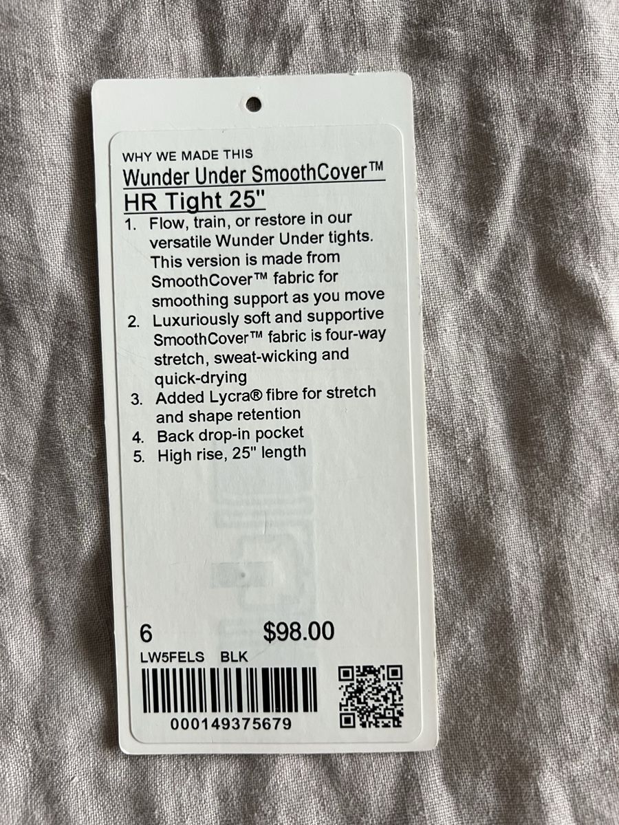 Lululemon Leggings: Lululemon Wunder Under SmoothCover Highrise Tight 64cm – Usato da Zürich venduto da caro.ha. 4