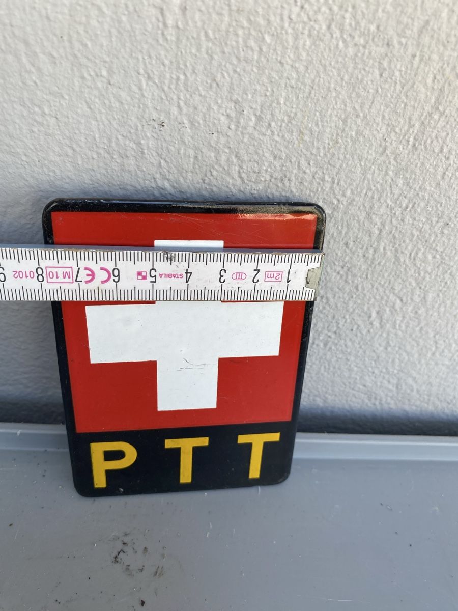 Ecriteaux: Plaque PTT – D'occasion à bôle par Pilou83 2