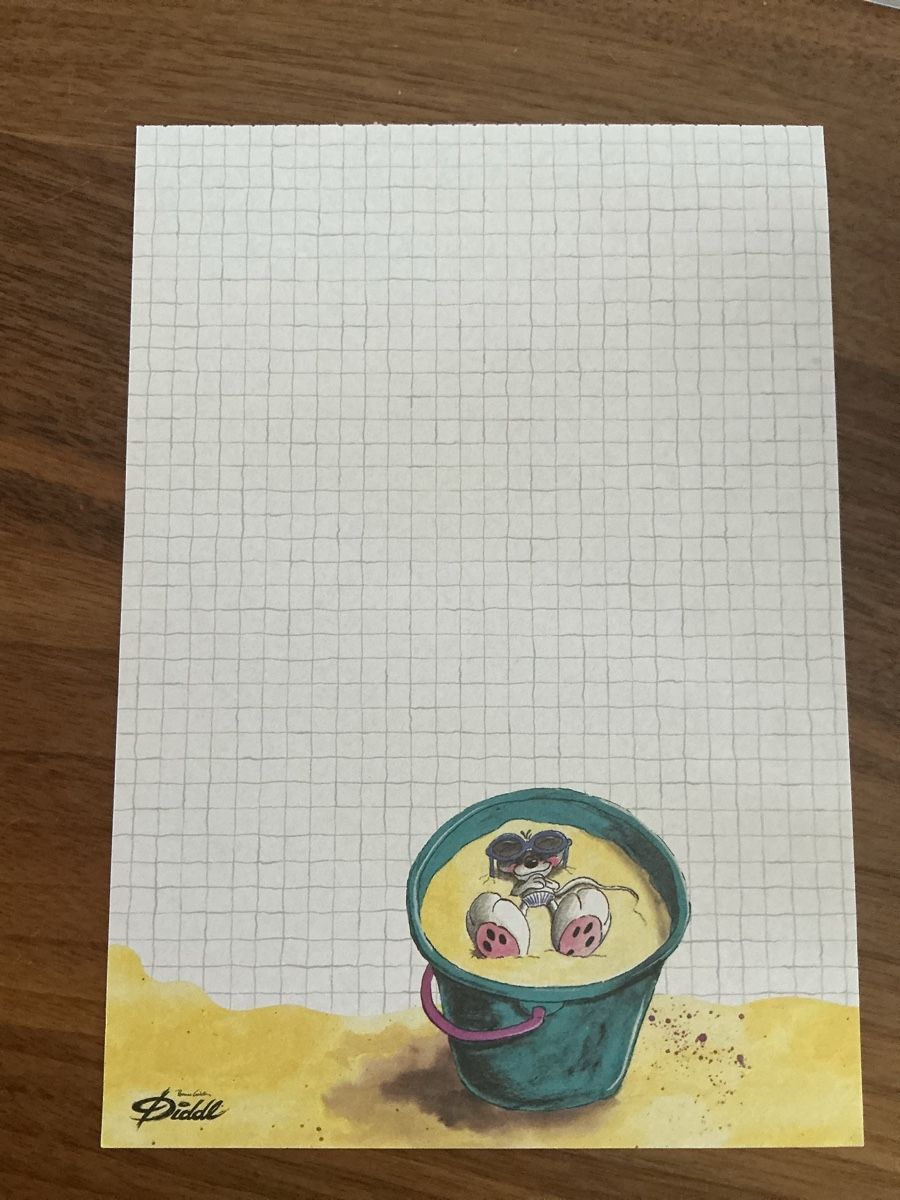 Papier: A5 Diddl Blatt Nr. 69 Eimerstrand, selten – Neuf (Voir description) à Chur par sar_2zkz