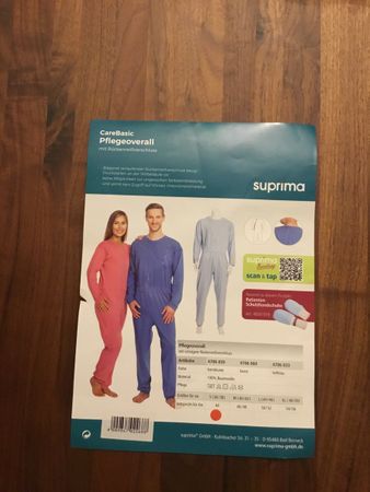 Pflegeoverall Suprima CareBasic