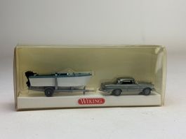 EB- Wiking Mercedes mit Motorboot