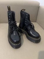 Stivali Dr. Martens neri con plateau taglia 37