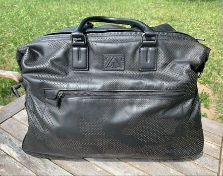 Luxus-Reisetasche/Sporttasche/Weekender von Zegna, Leder
