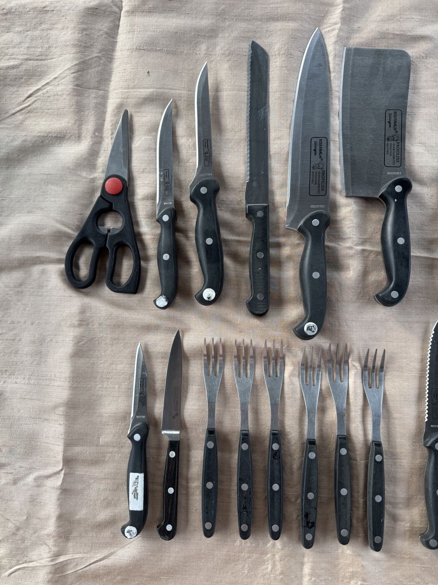Rosenbaum Coltelli: Messer-Set, 23-teilig, Rosenbaum, Solingen – Nuovo (secondo la descrizione) da Kloten venduto da carro49 1