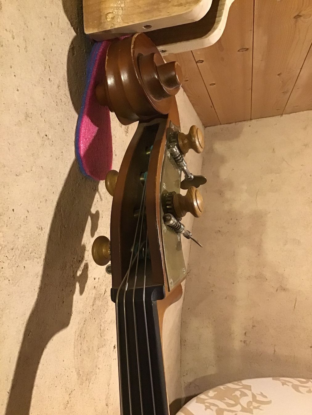 Strumenti musicali: Kontrabass 3/4 massiv komplett – Usato da Winterthur venduto da sawer 3