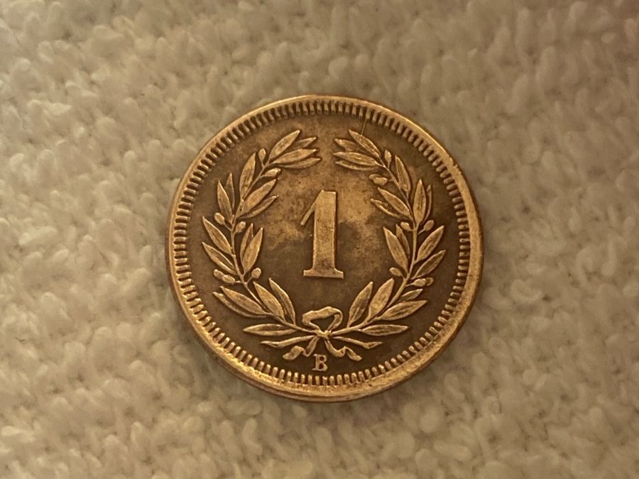 Alle Münzen: 1 centime/rappen 1903 – Gebraucht aus Nyon von Ilmi09 1
