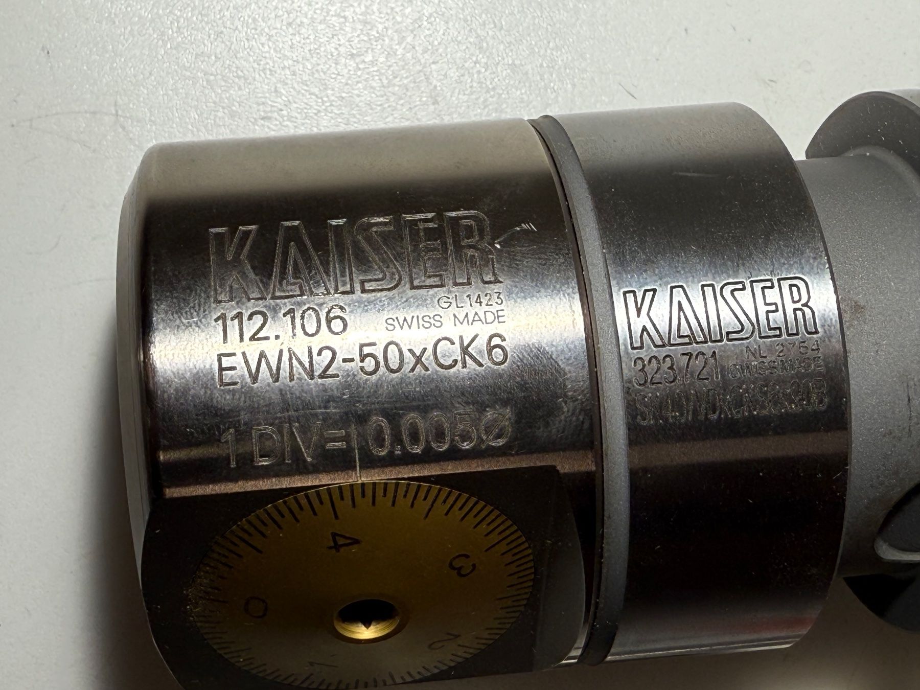 Kaiser Tutti gli attrezzi: Kaiser Ausdrehkopf SK40   2-50mm – Usato da Boswil venduto da ABLagerBoswil 4