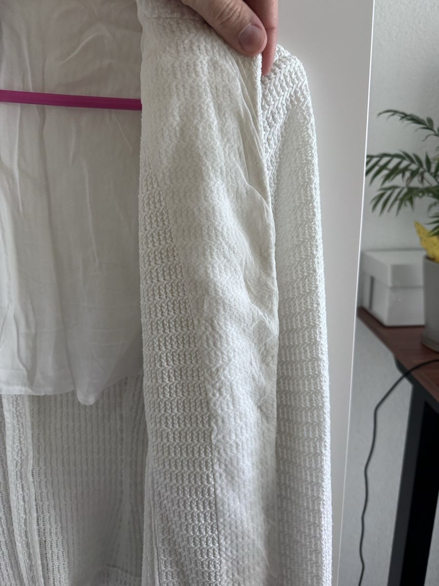 Jacken: White Knit Blazer Jacket - Perfect for Spring/Summer – Gebraucht aus Zürich von lui_ns5h 2