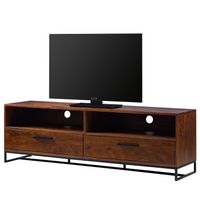 NEUF Meuble TV bois naturel