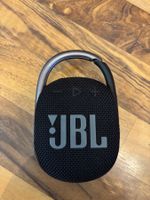 JBL Clip 4 Bluetooth-Lautsprecher – Schwarz – nie benutzt
