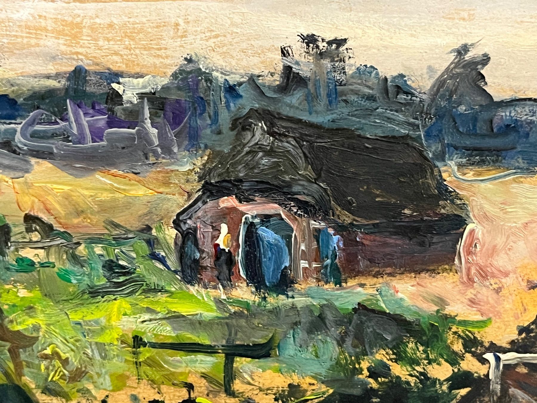 Dipinti: BERNHARD HUYS - 1895 - 1974 ÖlGemälde – Usato da Basel venduto da Kaffee_und_Kunst 5