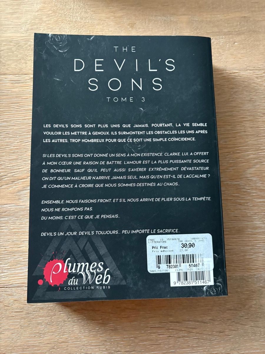 Libri: Lot The Devil's Sons Tomes 1, 2 et 3 – Nuovo (secondo la descrizione) da Champlan venduto da Ger77 5
