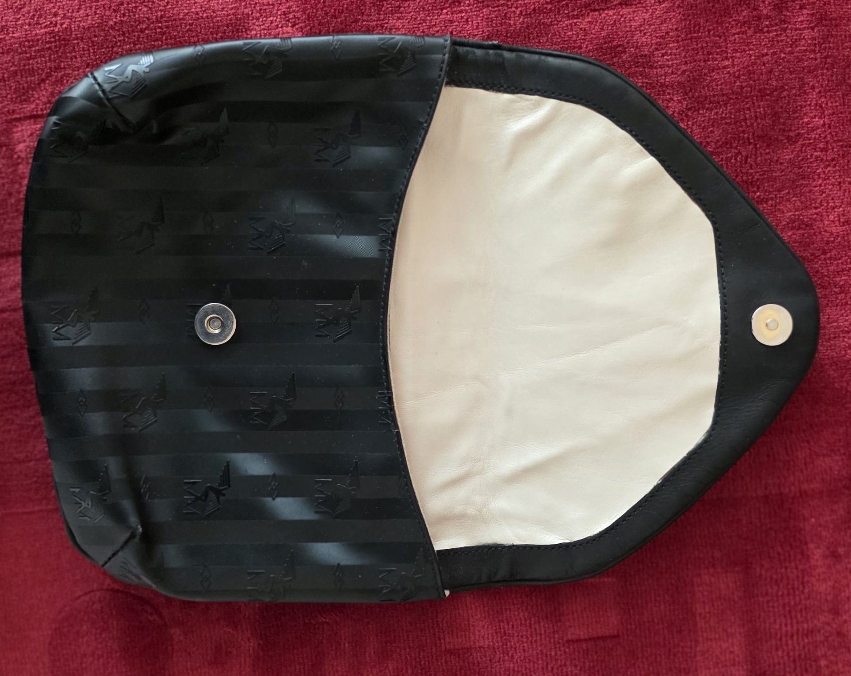 Maison Mollerus Borse da donna: Original Maison Mollerus Tasche, schwarz, gold – Usato da Wädenswil venduto da Vegas65 2