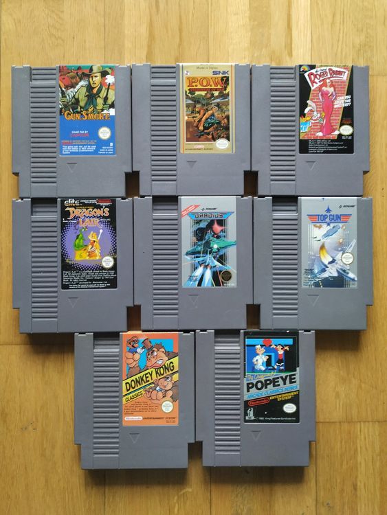 8 NES Games (PAL / USA) - Ab 1.- Fr. (Gebraucht) in Ostermundigen für ...