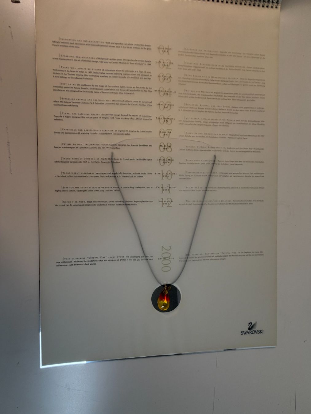 Calendriers: 4 Swarovski Kalender – Neuf avec emballage d'origine à Meilen par Switcher2 8