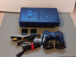Sony PlayStation 2 PS2 FAT Ocean Blue – Japan
