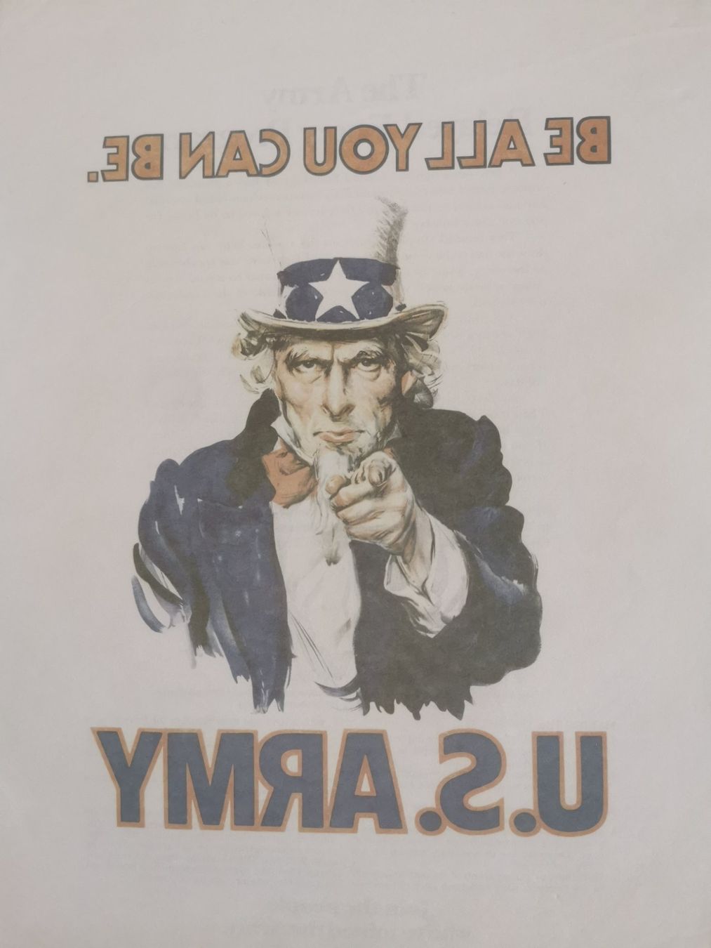Foto & Immagini: Original US Army Rekrutierungs-Poster "Uncle Sam" – Usato da Unterlunkhofen venduto da trifasciata 5