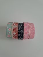 Washi Tape Set, 5 Stück, Frühlingsdesign, gebraucht
