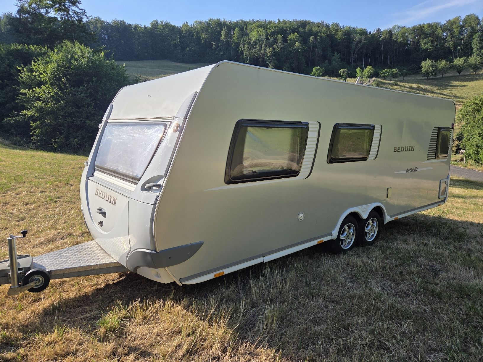 Dethleffs Rimorchi: Wohnwagen Dethleffs mit Klimaanlage Ab Mfk – Usato da Rümlingen venduto da Nero036 1