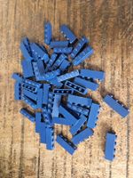 lego 3010 lot de 50 pièces Dark Blue Brick 1 x 4
