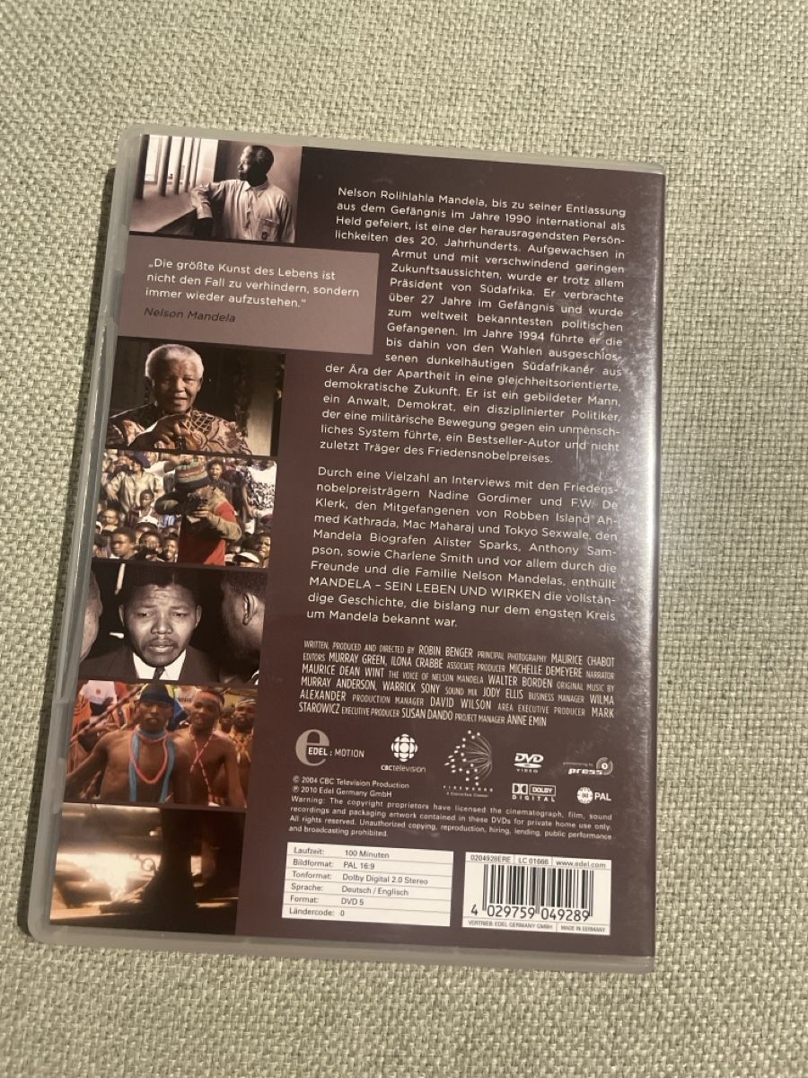 Tutti i DVDs: Mandela – Usato da Sargans venduto da Didis 1
