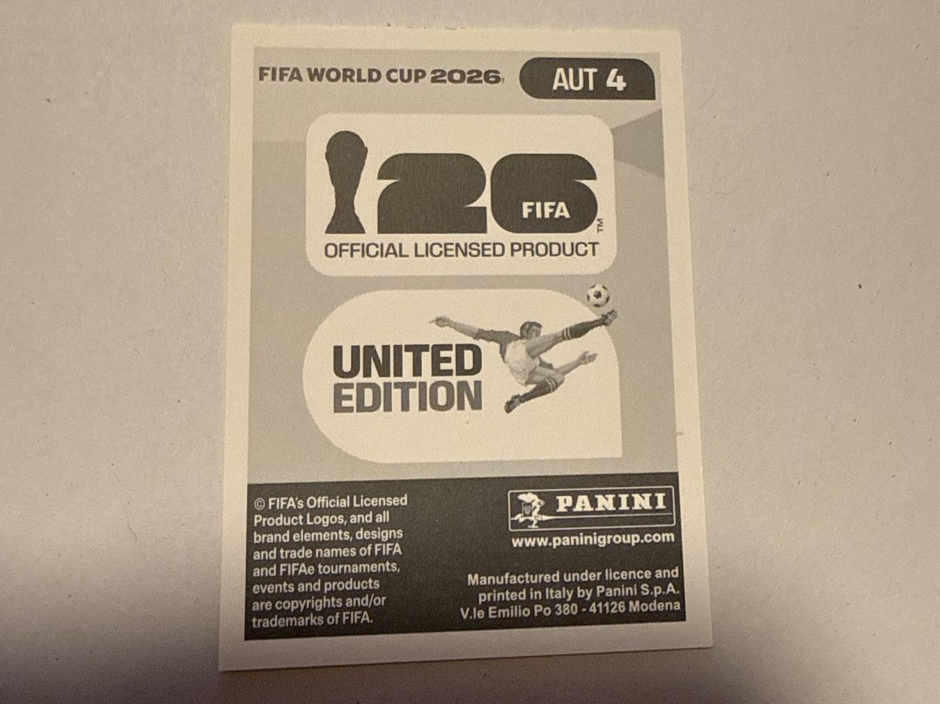 Panini Carte collezionabili: Alaba AUT4 - Panini CH Edition WM 2026 – Nuovo (secondo la descrizione) da Grenchen venduto da nicus_aveiro 1