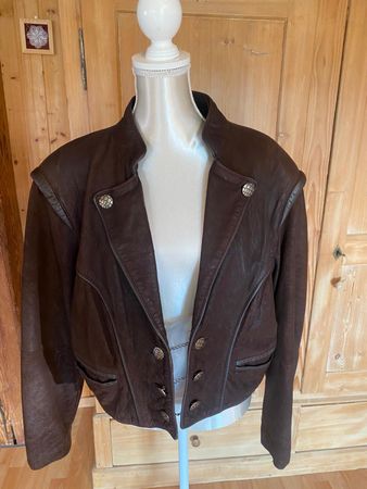 Lederjacke braun Gr. 44