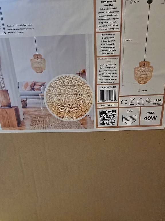 Lampadari & plafoniere: Deckenleuchte Rattan kl. – Usato da Salez venduto da Roland.wo 2
