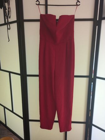 Jumpsuit ärmellos rot Topshop EUR 38 